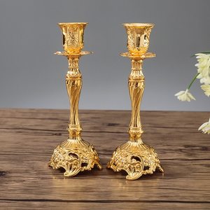 VINTAGE BRASS HIGH QUALITY <b>SMALL</b> <b>CANDLE</b> HOLDER By BRASSWORLD INDIA - Product Image 6