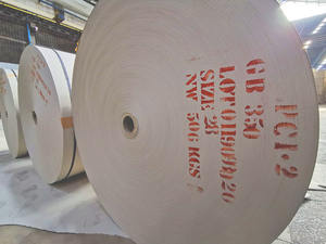 Rollo de Chipboard gris disponible en 350, 450, 600 GSM, para fabricación de tubos de papel de embalaje - Product Image 3