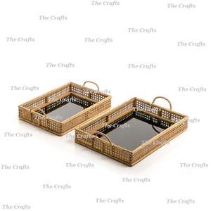 Bandeja de Desayuno de Diseño Clásico con Forma Cuadrada y Calidad Superior, Bandeja de Servicio de Tamaño Personalizado a los Precios Más Bajos - Product Image 1