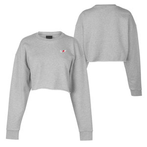 เสื้อครอปแบบพอดีตัวสำหรับผู้หญิง GAF เสื้อครอปแบบสั่งทำลายพิมพ์โลโก้ได้ตามต้องการ - Product Image 4