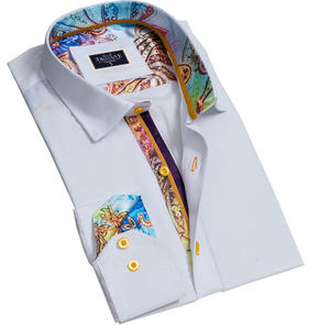 Colorful Paisley <b>Men</b> <b>Dress</b> <b>Shirt</b> - Product Image 2