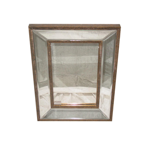 Black Nickel Bathroom <b>Mirror</b> with Rack and Hooks Wholesale Distressed Long Large Arched Brass Framed Decorative <b>Wall</b> <b>Mirror</b> - Product Image 4