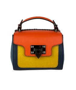 Italian Leather Bags Purses and Handbags for Women Luxury Ladies Hand Bags Genuine Leather Handbag Sara