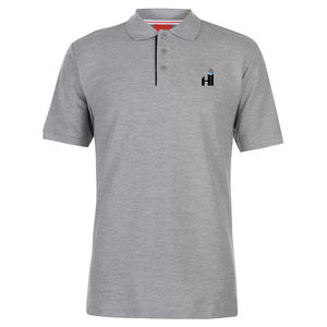 Camiseta de manga corta para hombre, Polo informal liso de alta calidad con logotipo bordado personalizado - Product Image 5