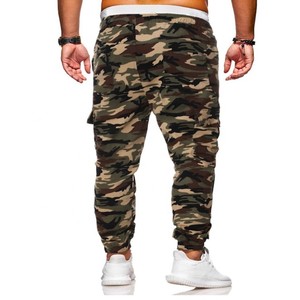 Pantalones ajustados de camuflaje para hombre, de alta calidad, algodón, venta al por mayor, hechos a medida, para correr, 2023 - Product Image 1