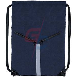 Sac à dos à cordon OEM de qualité supérieure unisexe sac de sport sac réfléchissant fournisseur - Product Image 4