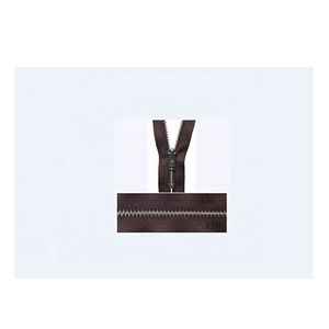 Durable Gold Metal Long Chain Zipper for Home Textiles Clothing Shoes Bags Luggage Pillows-Available in Nylon Polyester End - Product Image 2