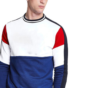 Pull-over de sport décontracté pour hommes Survêtement de coupe régulière avec poches avec fermeture à pull - Product Image 4