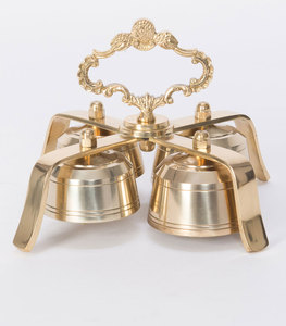 BRASS BIG CHURCH HAND BELL CHURCH SUPPLIES - Product Image 5