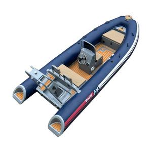 16 pies de aluminio semirrígido RIB 480 PVC/Hypalon inflable <span class=keywords><strong>Zodiac</strong></span> RIB barco para pescar agua salada - Product Image 5