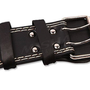 เข็มขัดหนังยกน้ำหนักปรับได้สำหรับทุกเพศการป้องกันแบบมืออาชีพเข็มขัดหนังทนทาน - Product Image 3