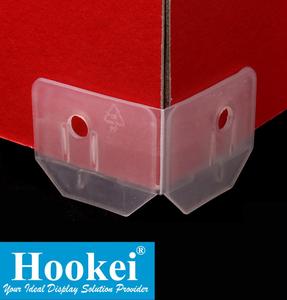 Soporte de exhibición de accesorios de construcción de plástico corrugado Hookei - Product Image 1