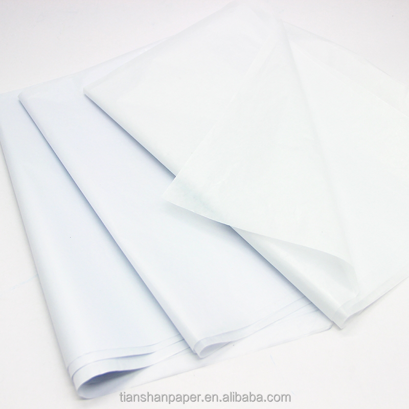 14G 17G Witte Tissue Papier Voor Cadeaupapier Kleding Verpakking