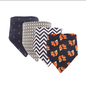 Bavoirs bandana pour bébé de haute qualité |   Bavoirs pour bébé en coton biologique 100% imprimés numériquement, doux et absorbants, pour nourrissons et nouveau-nés - Product Image 1