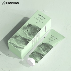 Lotion Hand Cream Plastic Tube Container Skincare Packaging Luxury Custom Customized Adhesive Sticker Label Printing INNOR - Product Image 5