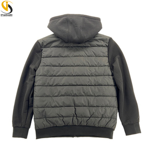 OEM Custom Service Winter Puffer Jackets Fleece Sleeves Breathable Windproof Eco-Friendly Plus Size Adjustable Warm Hoodies - Product Image 5