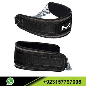 Fitness Equipments Dip Belt Weight Lifting Gym Body Waist Strength Training Power Building Dipping Chain Pull up - Product Image 6