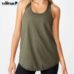 Camisetas sin mangas sexis sin costuras de verano para mujer OEM Spandex Anti-Gym Sports Camisole con patrón de leopardo Casual Fitness Yoga Wear - Product Image 1