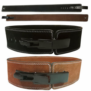 Levier de gymnastique, ceinture en cuir d'haltérophilie, sangle d'haltérophilie - Product Image 1