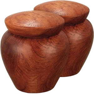 Mini urn verte en bois pour crème module, pour animaux de compagnie - Product Image 1