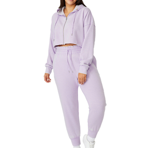 Servicio OEM, Novedades de Invierno, Camisa de 2 Piezas, Sudadera Holgada con Capucha para Mujer, Diseño de Contraste de Color, Cachemir, Cálida y a la Moda - Product Image 1