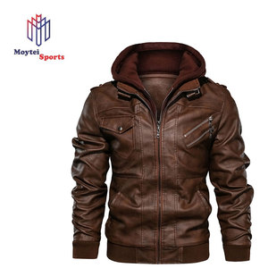 Men Winter Men's Leather <b>Jackets</b> Plus Size Coat Jeans <b>Jackets</b> - Product Image 3