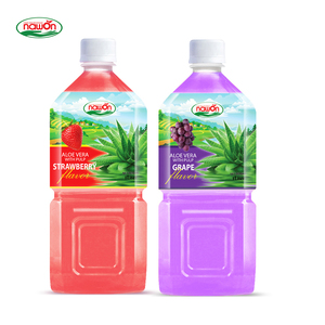 Saveur de raisin à l'aloe vera, naturelle, sans sucre, 1l - Product Image 1