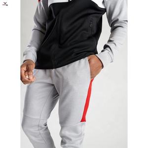 2021 hommes couleur unie Polyester polaire Jogging pantalons de survêtement Street Wear pour l'hiver 100% coton survêtement - Product Image 3