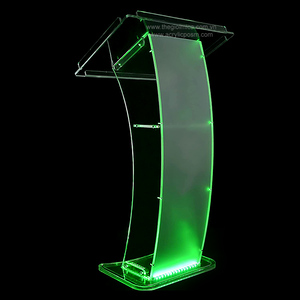 Podio de escenario plegable, mueble de soporte para conferencias, personalizado - Product Image 3
