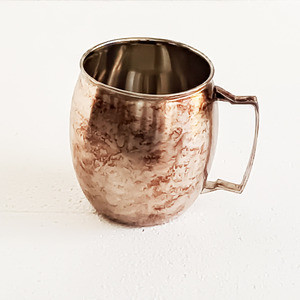 Hot Sell Black Nickle Moscow Mule Mug Cocktail Hammer Copper Plated Cup - Product Image 6