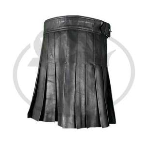 กระโปรงพับจีบหนังสำหรับเล่นกีฬาแบบสก็อต FS-02-19042ใส่สบายออกแบบได้ตามต้องการ - Product Image 4