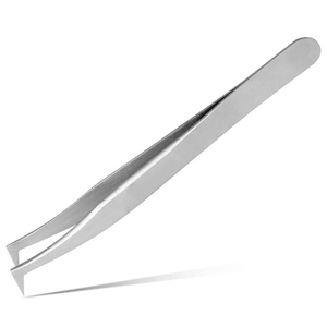 Kit d'épilation durable 2026 pour sourcils et poils du visage – Pinces à épiler en acier inoxydable courbées et pointues pour l'élimination des poils incarnés et des sourcils - Product Image 5