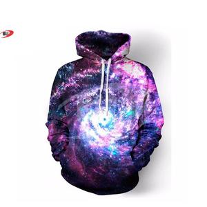 Sweat à capuche unisexe à sublimation pour homme haute qualité 100% coton polyester polaire avec logo de marque - Product Image 5