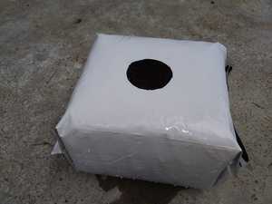 Color blanco Respetuoso con el medio ambiente Degradable Coco Turb Durable Close Top Outdoor Grow Bag - Product Image 2
