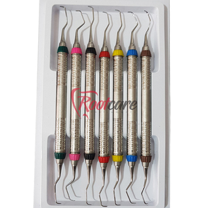 Hot Selling Item Premium Dental Gracey Curettes 1/2-13/14 Periodontal <b>tools</b> for <b>Cleaning</b> and Scaling dental surgical instruments - Product Image 3