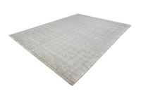 Tapis géométriques modernes de haute qualité, faits sur mesure, sculptés à la main, brodés jacquard, antidérapants, à poils moyens, en laine et soie, pour enfants et salons.