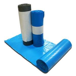 Sacs à soufflets latéraux sans noyau recyclables sur rouleau, en matériau LDPE/HDPE, imprimés en gravure - Product Image 3