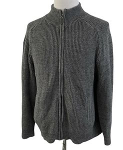 Pull épais Zipup personnalisé pour hommes pour l'automne et l'hiver chaud Zip Cardigan hommes pull - Product Image 5