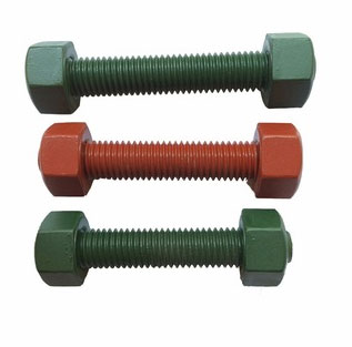 Full Body Or Reduced Shank 304 Stainless Steel Double End Threaded Rod Bar Stud Screw Bolt And Nut 3/8