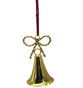 Campana de cascabel redonda de 2 diseños, ornamento colgante de Navidad, decoración de árbol, bola de Navidad - Product Image 6