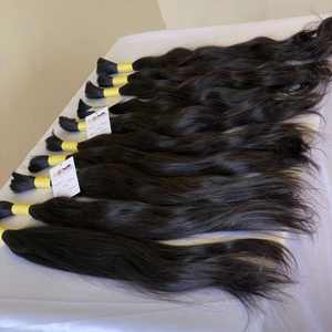 Pelo ruso virgen crudo al por mayor, pelo humano ruso a granel, pelo humano indio ondulado liso ruso virgen vendedores de pelo a granel - Product Image 3