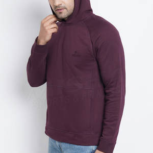 Sudadera con capucha de poliéster y algodón para hombre, ropa de calle con logotipo personalizado - Product Image 2