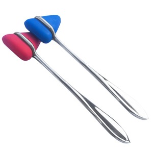 Martillo de reflejos de acero inoxidable manual de 20cm para pruebas de reflejos superficiales/cutáneos - Product Image 1