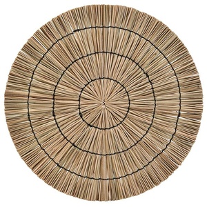 Napperons en rotin de bambou écologique naturel Vietnam jonc de mer jacinthe d'eau décor à la maison pour tapis et tampons de cuisine - Product Image 2