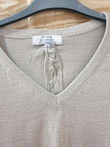 Lot de stock du Bangladesh – Pulls tricotés à col en V pour femmes, manches longues, dernière collection, marque originale - Product Image 3