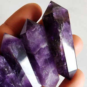 Colgante de Prisma de Bola de Cristal de Amatista |   Atrapasueños Colgante de Arcoíris para Lámpara de Araña |   Adorno Colgante de Vidrio para Decoración del Hogar Feng Shui, Regalo - Product Image 1