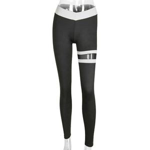 กางเกงโยคะขายาวแบบรัดรูปผ้าริบเนื้อแน่นสำหรับผู้หญิงรุ่นใหม่ปี 2025 เอวสูง ไซส์พลัส ช่วยกระชับหน้าท้องและยกสะโพก - Product Image 4