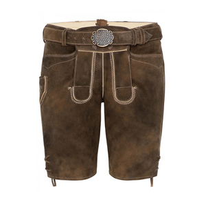 Designer <b>Shorts</b> Lederhosen Bavarian German Traditional Ancient <b>Shorts</b> With Custom Logo Design Embroidered - Product Image 3