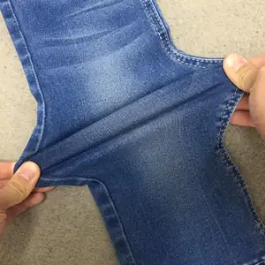 Tecido de denim de cetim da moda, de alta qualidade