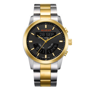 Alazan islamique Alasr musulman Azan Alfajr acier inoxydable prière Qibla boussole étanche <span class=keywords><strong>Kaaba</strong></span> horloge montre usine grossiste - Product Image 5